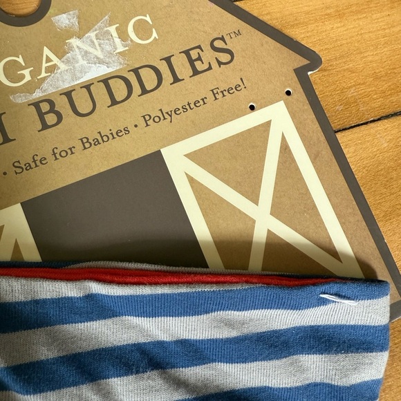 NWT Organic Farm Buddies Security Blanket Baby Lovey Pirate Pig Activity - Picture 7 of 10